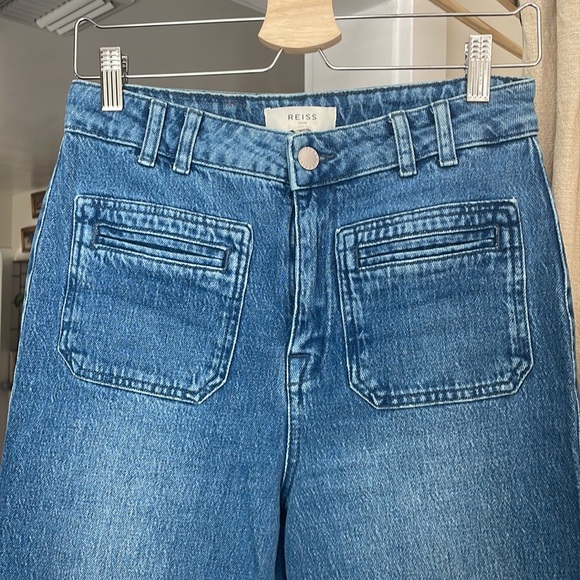 Reiss Isabel Wide Leg Sailor Jean - Picture 10 of 10